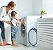 Vremi Collapsible Plastic Laundry Basket (blue)
