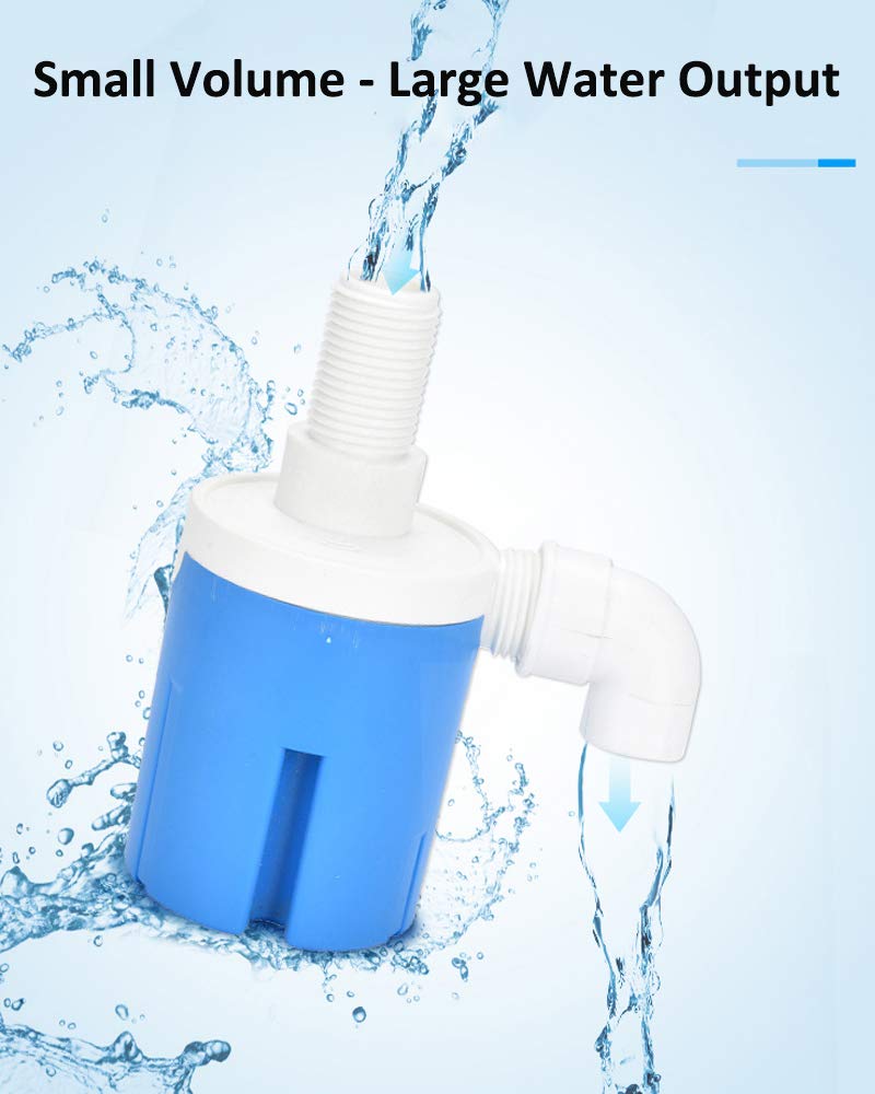 Cisterns,Tower Pool YXCC 1/2 inch Float Valve Flow Control Valve,Top