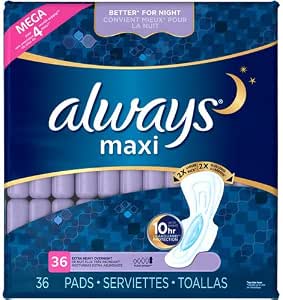 Always Maxi Extra Heavy Overnight Pads 