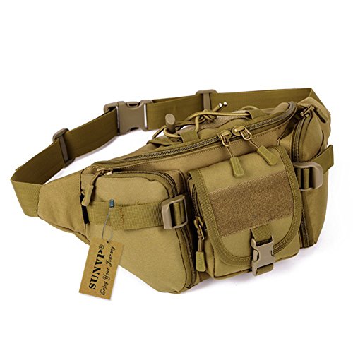 UPC 740690062796, Protector Plus Military Fanny Pack Tactical Waist Bag Pack Waterproof Hip Belt Bag Pouch for Hiking Climbing Outdoor Bumbag