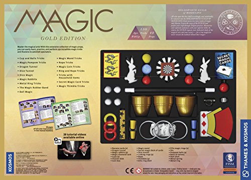 Thames & Kosmos Magic: Gold Edition Playset with 150 Tricks