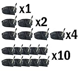 Zol Multipack Road Bicycle Bike Inner Tube 700x23/25C PRESTA/FRENCH Valve 60mm