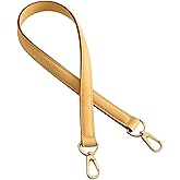 Doxo Genuine Vachetta Cowhide Leather Shoulder Strap - 0.7'' Width 24.8'' Length Short Replacement Straps Compatible with LV Graceful Tote, Speedy, Alma & Dauphine Bags (Beeswax)