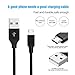 ONSON Android Charger Cable,3Pack 10FT Extra Long Nylon Braided High Speed 2.0 USB to Micro USB Charging Cord Fast Charger Cable for Samsung Galaxy S7/S6 Edge,Note 5/4,HTC,LG,Nexus (3Pack 10FT Black)