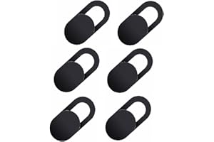 Webcam Cover (6 Pack) 0.03 inch Ultra Thin Laptop Camera Cover Slide for Computer MacBook Pro/Air iMac iPhone Cell Phone PC T