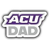 Abilene Christian University 4-Inch Proud Dad Die Cut Decal Officially Licensed Collegiate Product