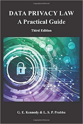 Amazon Com Data Privacy Law A Practical Guide 9780999512746 Kennedy Gwen Prabhu Lsp Books