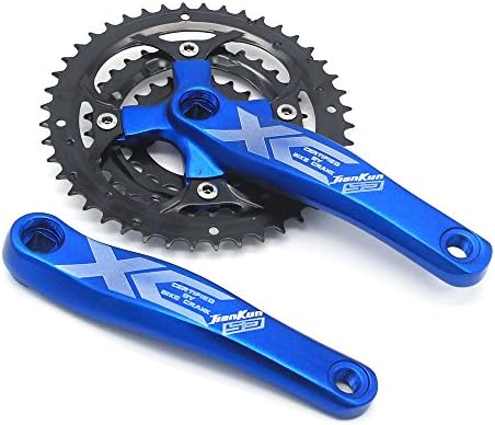 JIANKUN 9S MTB Crankset 104BCD 170mm Crank Length 22-32-44t gear Chainwheel Easy To Modify