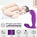 Juntame Wearable Clitoris G-spot Butterfly Vibrator - G Spot Clit Vibrator Toys for Women, Rechargeable Waterproof Adult Sex Toy Vibrator for Women, Couples Fun