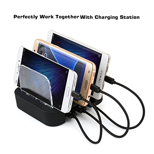 Micro USB Cable, AOSOK 2Pack 3ft(1m) Premium High Speed [Fast Charger] Android Charger Cables Compatible with Galaxy S7/S6/S5,Note 5/4/3,HTC,LG,Nexus Sony and more (2Pack 3ft) - Thumbnail 5