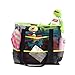 okroo Mesh Beach Bag, Beach Tote-Good for The Beach,Pool,Water Park,Lots of Pockets for Swim Gear,Towels,Toys,Snacks
