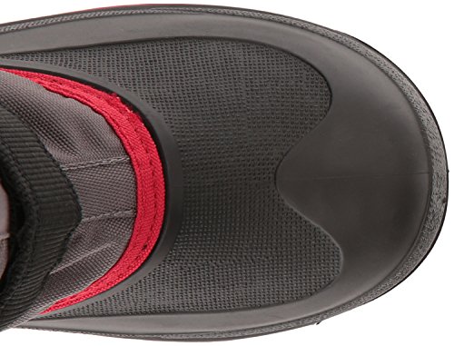 Kamik Boys' Waterbug5 Snow Boot, Charcoal/Red, 10 Medium US Toddler
