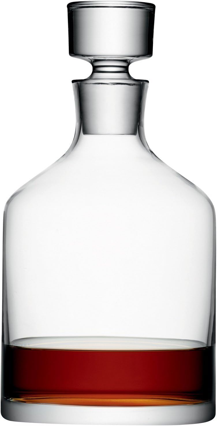 LSA International Bar Spirits Decanter 1.8L Clear| 1 Unit | Mouthblown & Handmade Glass | BR16
