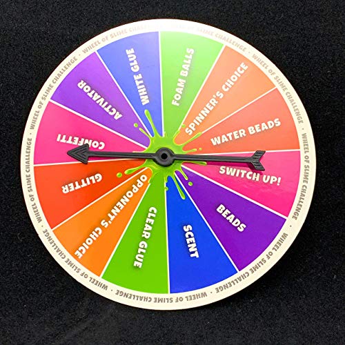 Baby Mushroom Wheel of Slime Challenge Kit - DIY Mystery Slime Making Game with Spin Wheel for Boys  - //coolthings.us