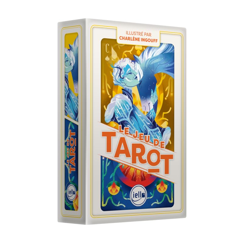 Traditional Cards: Tarot | French Tarot Game | Stylish Illustrations | Premium Box | Rules Included | 3 to 5 Players