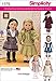 Simplicity Patterns US1179OS Vintage Inspired Clothes for 18