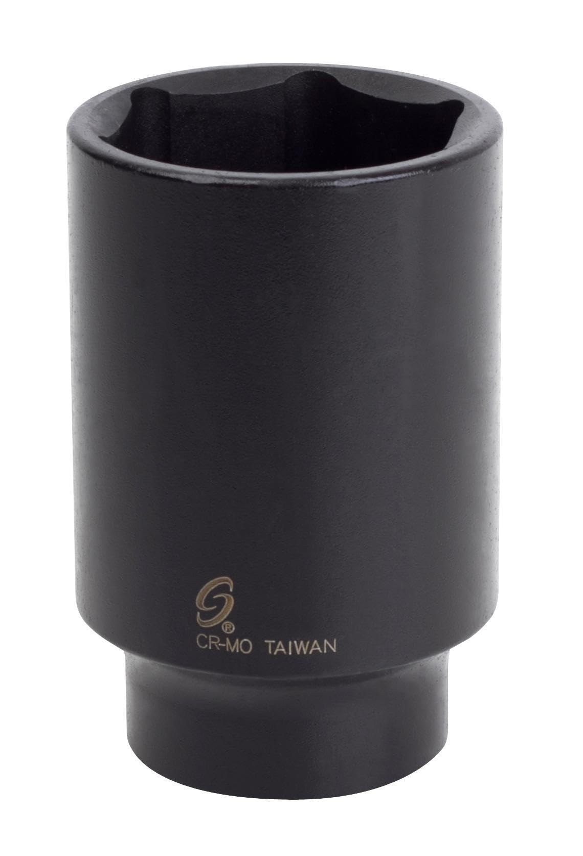 SUNEX Tools 242D 1/2-Inch Drive 1-5/16-Inch Deep Impact Socket