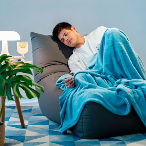 Poltrona Puff Retrô Inflow Boucle Cinza Vem Na Caixa Design Decorativo Para Sala e Quarto Moderno