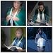 TSINGREE LED Neck Book Light, Reading Light, USB-C Rechargeable, Hands Free, 4 Super Bright LED Bulbs, 3 Adjustable Brightness, Best for Reading in Bed, Knitting, Walking, Jogging, Mending (Green)