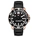 Tommy Hilfiger Men's Quartz Gold and Silicone Watch, Color:Black (Model: 1791266)