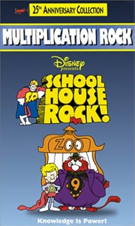 Amazon.com: Schoolhouse Rock: Multiplication Rock [VHS]: Jack ...