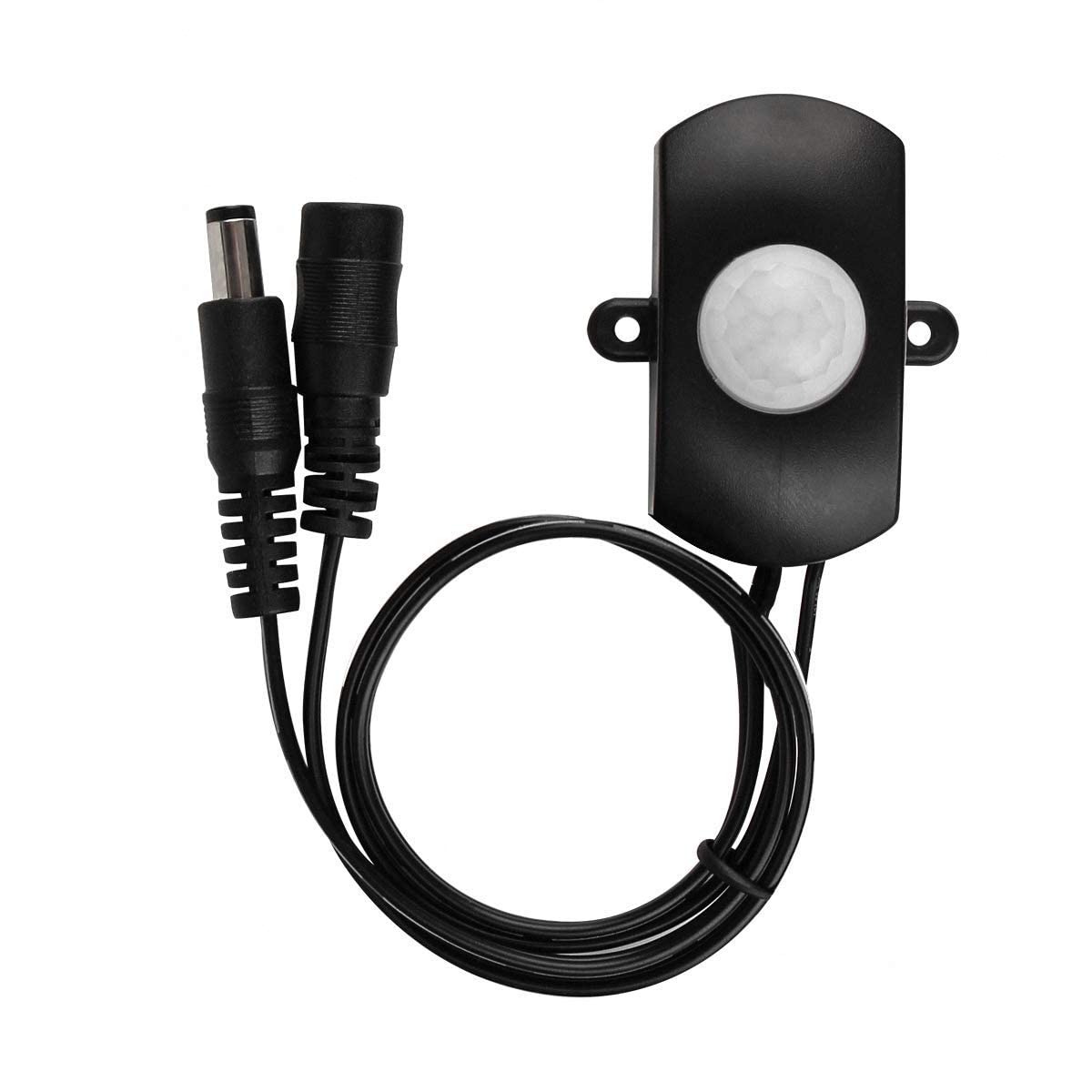 Hsthe Sea DC 5V-24V 5A PIR Motion Activated Sensor Switch with DC Coupler Cable for LED Strip Light