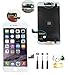 for iPhone 10R XR 6.1 Inch Retina HD LCD Display Digitizer Touch Screen Replacement Full Complete Frame Assembly with Repair Tools Waterproof Adhesive in Black