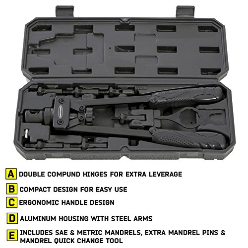 Smittybilt 2834 black Nutsert Tool Set, 1 Pack