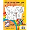 Toddler Colouring Book: For kids ages 1-4, 100 fun pages of letters, numbers, animals and shapes to colour and learn
