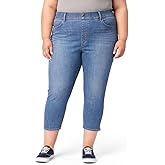 Levi Strauss Signature Gold Women's Size Totally Shaping Ultimate Pull-On Capri Mid-Rise Stretch Denim (Available in Plus)
