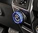 BORUIEN Air Conditioner AC Climate 4WD Engin Start Stop Headlight Volume Radio Control Switch Knob Cover for Ford Maverick 2022 2023 7PCSpcs Aluminum Alloy (Gold, 2022-2024)