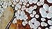 Wieco Art Blooming life Large Modern Stretched and Framed White Flowers Artwork 100% Hand Painted Floral Oil Paintings on Canvas Wall Art Ready to Hang for Living Room Bedroom Home Decorations L