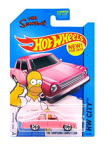 Hot Wheels - The Simpsons Family Car (Long Card) by Hot Wheels