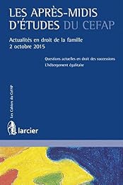 Les  Après-midis d'études du CEFAP