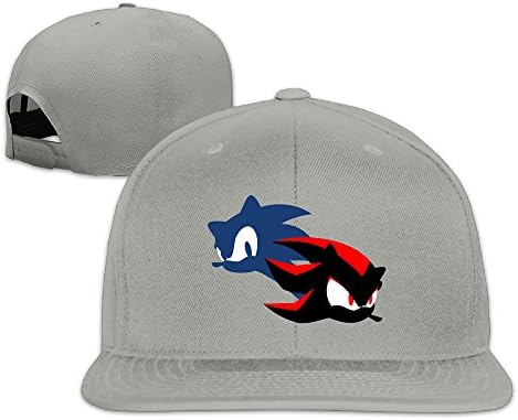 Shadow The Hedgehog Logo Adjustable.Fitted Flat Bill Trucker Hats