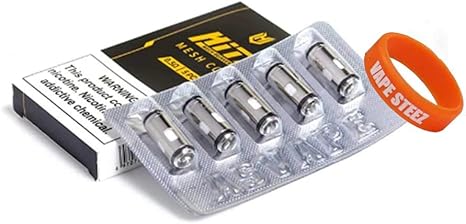 Amazon Asvape Hita Mesh Coil アズべイプ ヒタ 電子タバコ 交換 コイル Vape Vapesteezオリジナル バンド付き Mesh 1 0w Vape Steez 交換用コイル