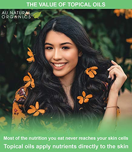 Au Natural Organics Kiwi Seed Oil - Pure, 100% Organic, Extra Virgin, Unrefined, Cold Pressed - Great for Skin, Hair and Lip Care3.4 Oz | 100 Ml
