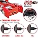 INLAIER Remote Control Car Gravity Defying RC Car Race Car Toys for Floor and Wall or Glass, Rechargeable Fast RC Car 360°Rotating Stunt Wall Climbing Car RC Cars for Kids and Adults (Red)