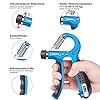 KUYOU-Handtrainer-Fingertrainer-mit-Zaehlfunktion-Grip-Trainer-5er-Set-Unterarmtrainer-5-60kg-Fingerdehner-Finger-Trainingsgeraet-Stressabbau-Griffkugel-Trainingsring-Fingerdehner