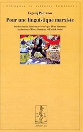 Pour une linguistique marxiste