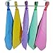5 Pack - Chamois Shammy Towels - Super Absorbent Synthetic Cloth for Drying Cars, Hair, Swimming, Diving, Detailers, Dogs and Much More - Yellow, Pink, Purple, Blue and Green