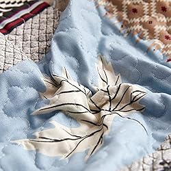 CHESITY Rustic Quilt Sets King Size,Lodge Cabin