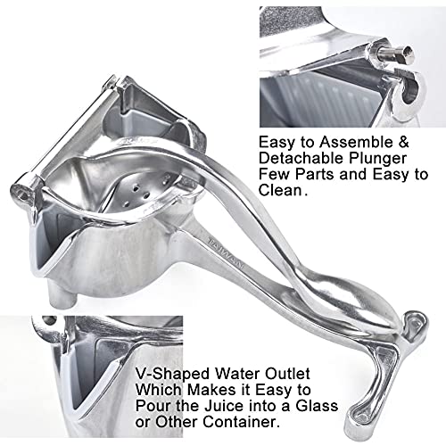 SHANGPEIXUAN Fruit Juice Squeezer Citrus Juicer Hand Press Heavy Duty