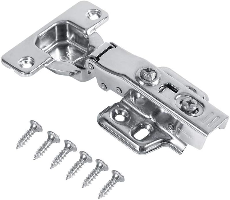 Haofy Bisagras para gabinetes y Muebles Bisagras hidráulicas de Acero