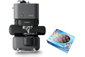 Brother Skitch Single-Needle Embroidery Machine and Disney Classic Colors 24-Spool Thread Bundle