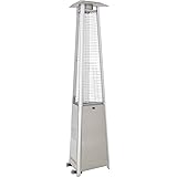 Amazon Com Thermo Tiki Outdoor Propane Patio Heater Commercial Lp Gas Porch Deck Heater Black Portable Outdoor Heating Garden Outdoor