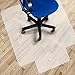 Office Marshal Polypropylene Chair Mat with Lip for Hard Floors - 30