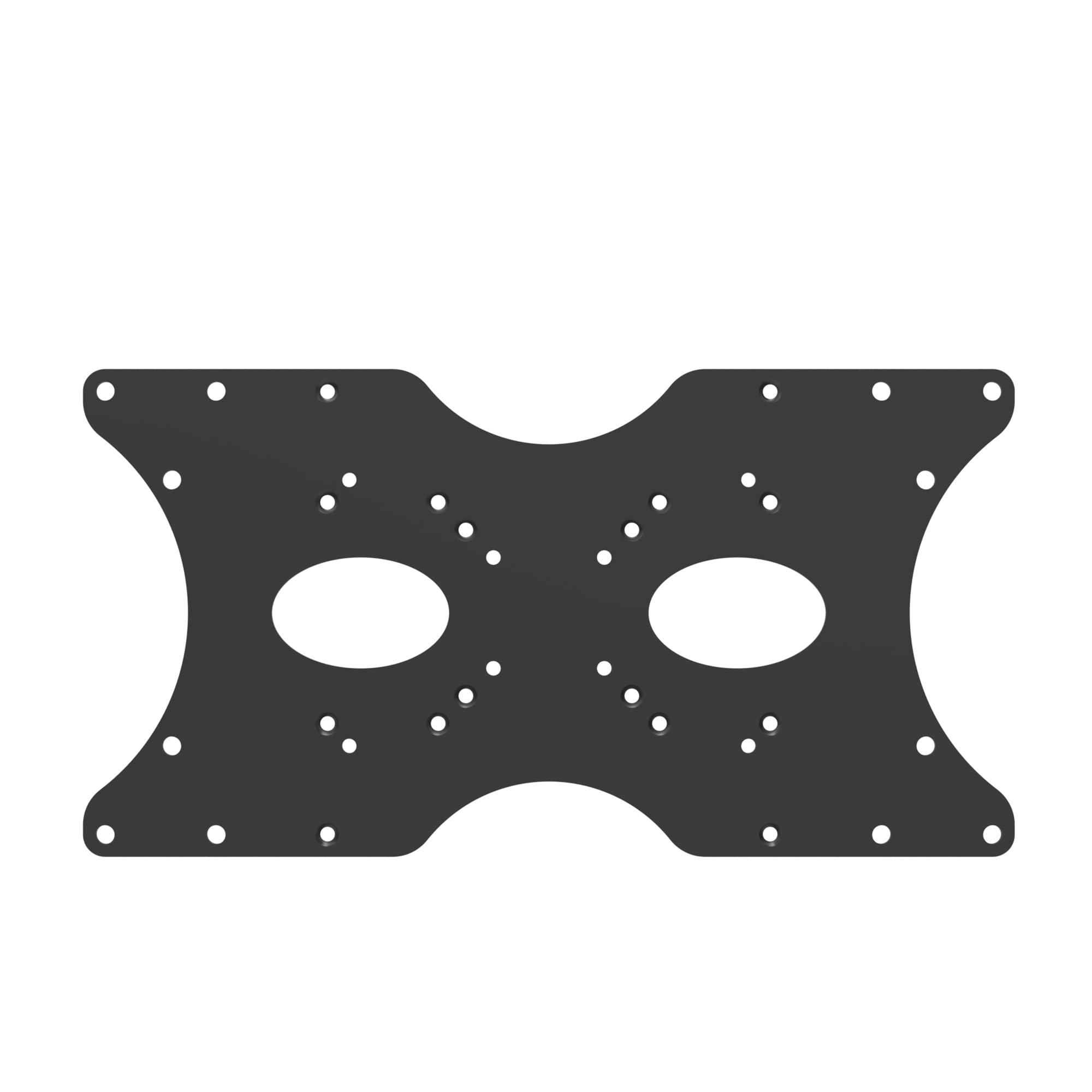 conecto VESA Adaptor, Adaptor Plate, Universal Suitable, VESA 50 x 50 to 400 x 200, 1 Piece, Black