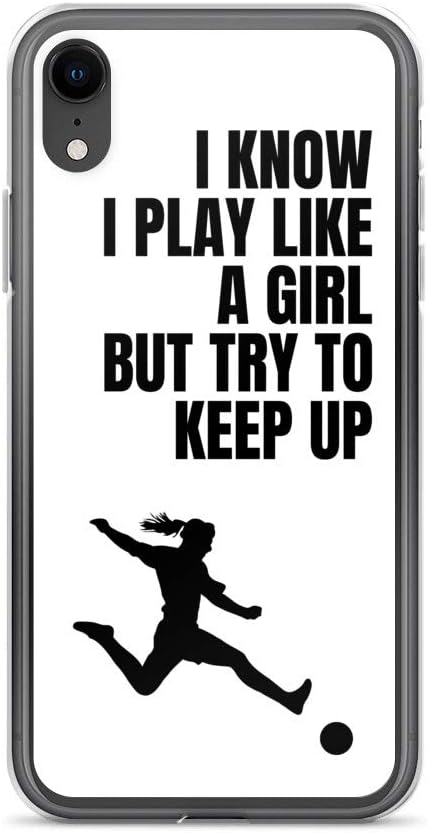 Try to Keep Up iPhone XR Case (White)