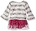 Little Lass Girls' 2 Pc Striped Knit Legging Set